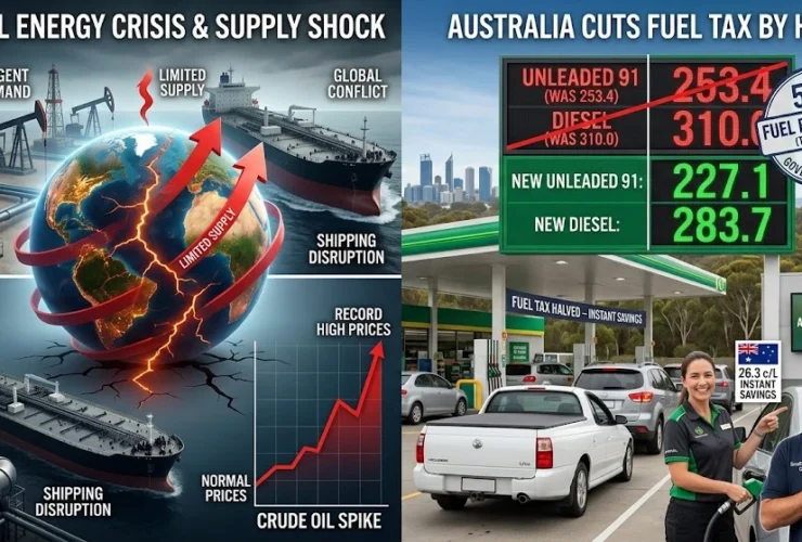 australia fuel tax cut