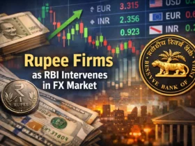 rupee intervens in market
