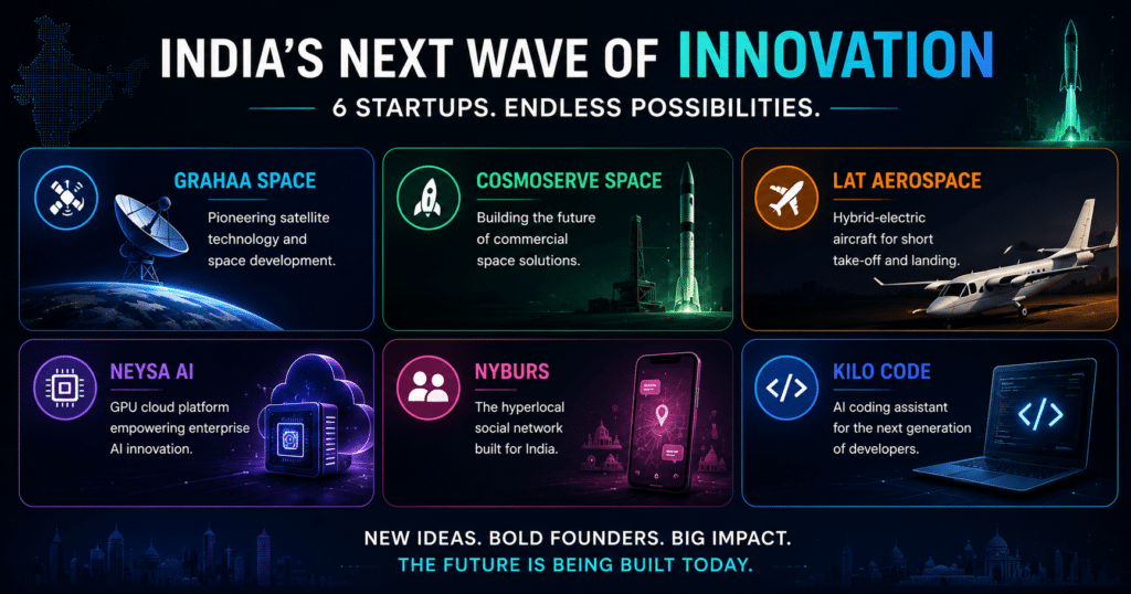 6 new startup in india