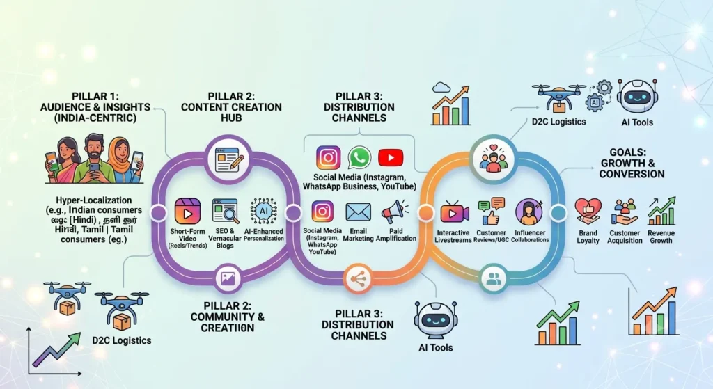 Content Marketing Strategy for D2C Startups in India: The Complete 2026 Playbook