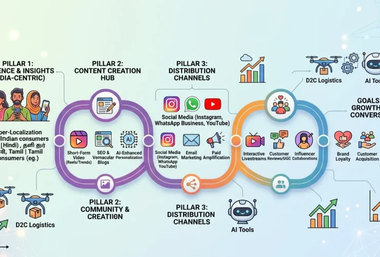 Content Marketing Strategy for D2C Startups in India: The Complete 2026 Playbook
